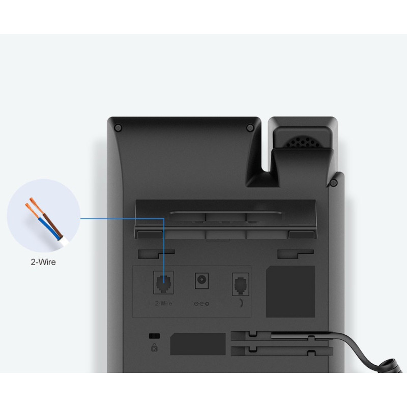 GRANDSTREAM - Fanvil H1-2 Wire, hotelový telefón, 2-drôtové pripojenie, PoE, SIP