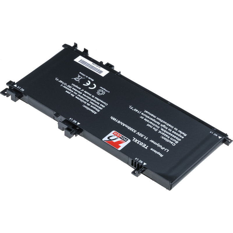 Batérie T6 Power pre HP Pavilion 15-bc000, 15-bc200, Omen 15-ax000, 5300mAh, 61Wh, 3cell, Li-pol