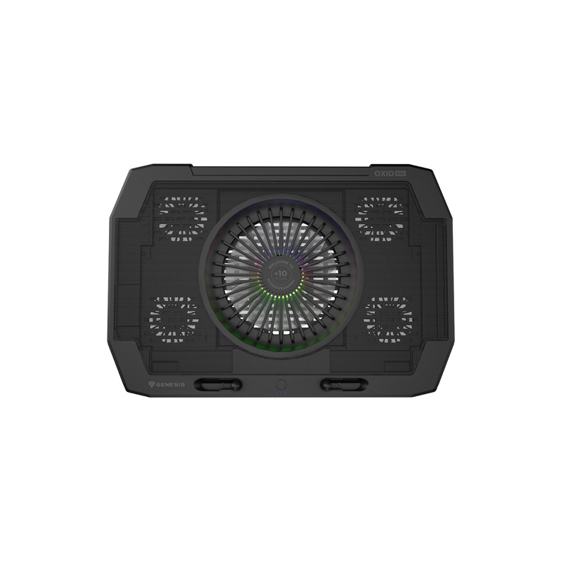 Genesis chladiaca podložka pre NB Oxid 850, RGB 15.6''-17.3'', 5xVentilátor