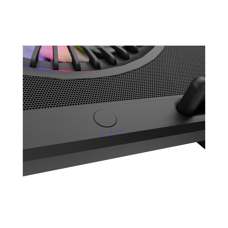Genesis chladiaca podložka pre NB Oxid 850, RGB 15.6''-17.3'', 5xVentilátor