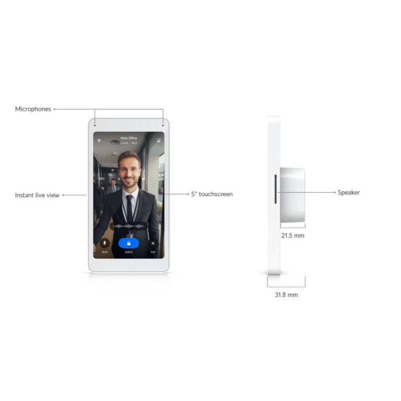 Ubiquiti UA-Intercom-Viewer-3 - UniFi Access Intercom Viewer 3-pack