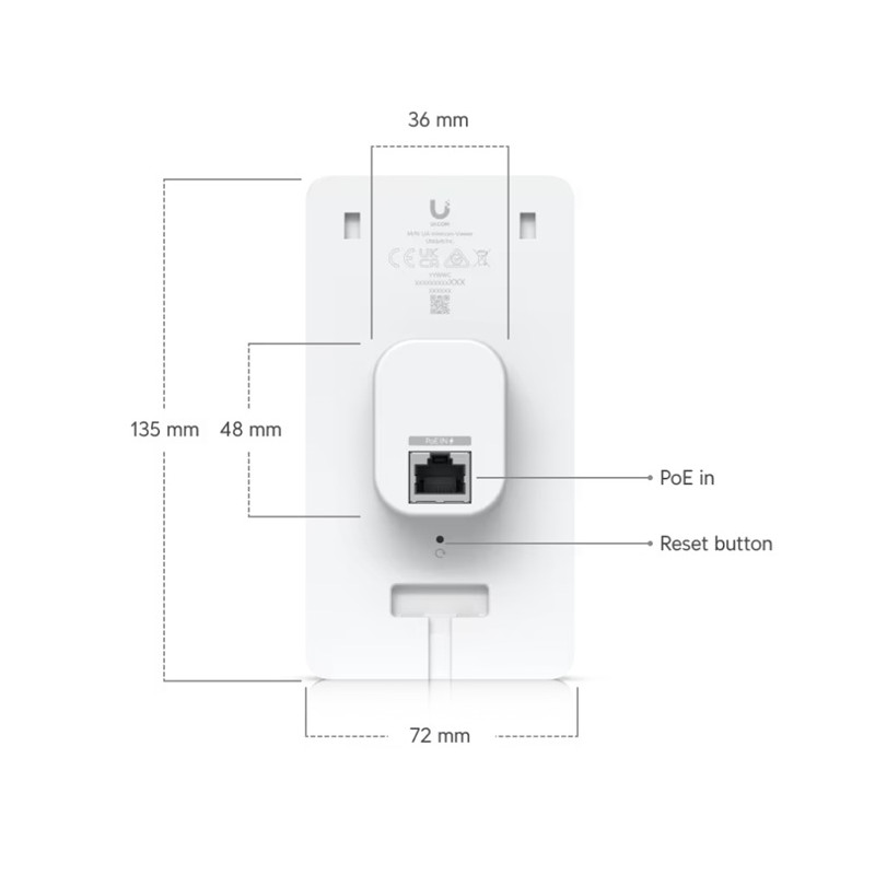 Ubiquiti UA-Intercom-Viewer-3 - UniFi Access Intercom Viewer 3-pack