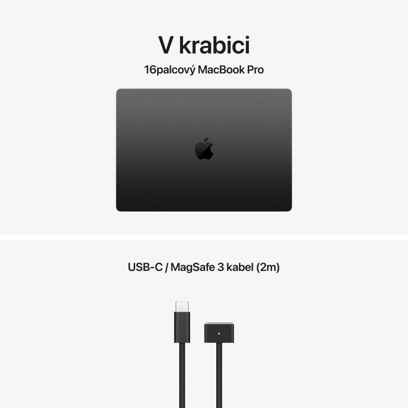 Apple MacBook Pro 16''/M5 Pro/16,2''/3456x2234/48GB/1TB/M5 Pro/Tahoe/Space Black/1R