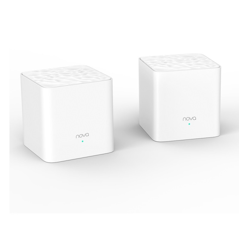 Tenda Nova MW3 (2-pack) WiFi AC1200 Mesh systém Dual Band, 2x LAN/WAN, MU-MIMO, SMART aplikácie