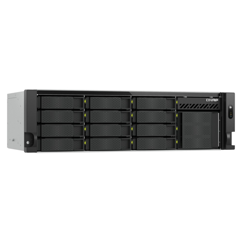 QNAP TS-h1655XeU-RP-8G (8core 2,8 GHz, 8GB RAM, 12x SATA + 4x E1.S/M.2, 2x PCIe, 2x 2,5GbE, 1x 10GbE)