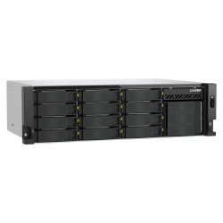 QNAP TS-h1655XeU-RP-8G (8core 2,8 GHz, 8GB RAM, 12x SATA + 4x E1.S/M.2, 2x PCIe, 2x 2,5GbE, 1x 10GbE)