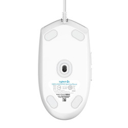 LOGITECH OEM - Logitech G203 Gen2/Herná/Optická/Pre pravákov/8 000 DPI/Drôtová USB/Biela