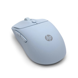 HP 400 Quiet/Kancelárska/Optická/Pre pravákov/1 200 DPI/USB+BT/Modrá