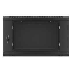 LANBERG 19'' RACKOVÁ SKRIŇA PRO MONTÁŽ NA STENU 6U/600X600 (FLAT PACK) ČIERNA V2