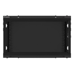 LANBERG 19'' RACKOVÁ SKRIŇA PRO MONTÁŽ NA STENU 6U/600X600 (FLAT PACK) ČIERNA V2