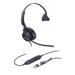 Yealink UH46 Mono USB-C/A, náhlavná súprava