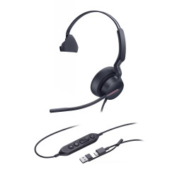 Yealink UH46 Mono USB-C/A, náhlavná súprava
