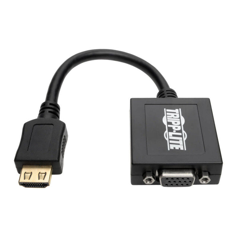 EATON - Video adaptér HDMI/VGA + zvuk, pre počítače, (Samec/Samice), 15.2cm