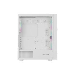 Počítačová skriňa Genesis DIAXID 605 ARGB/Midi Tower/Transpar./Biela