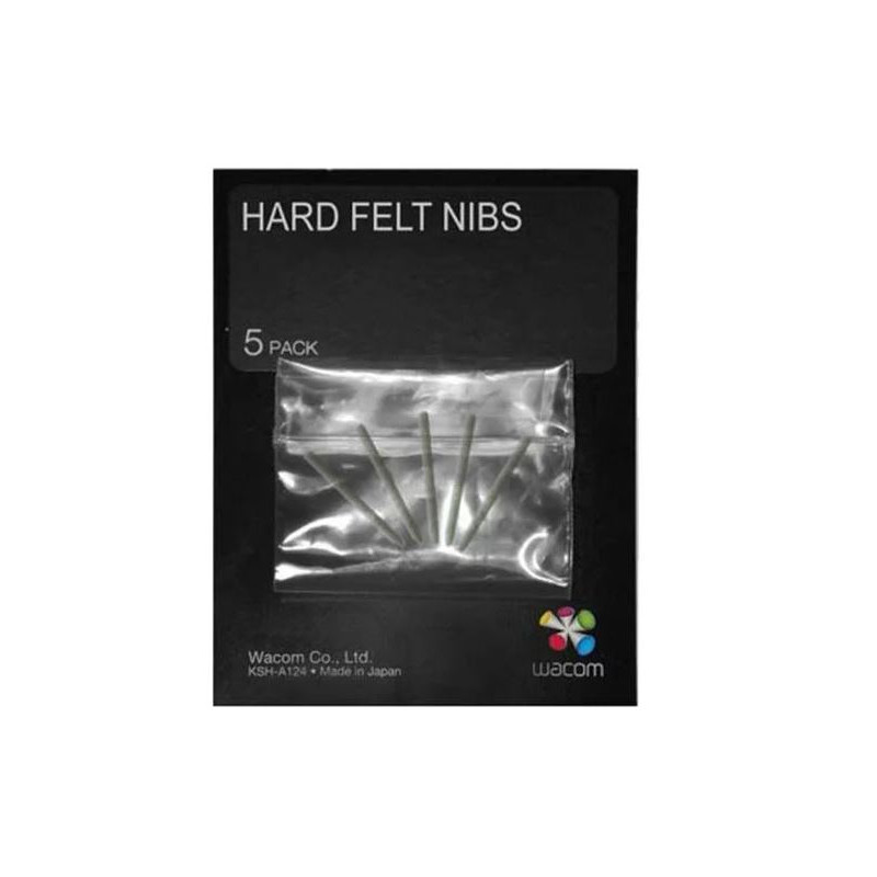 Wacom Hard felt nibs 5 pack, I4/5