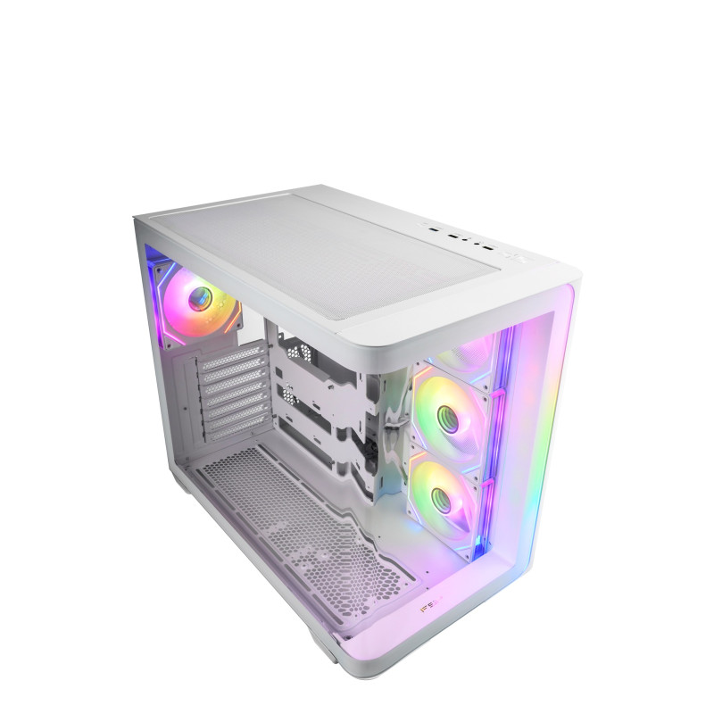 FSP M580-WA/Midi Tower/Transpar./Biela
