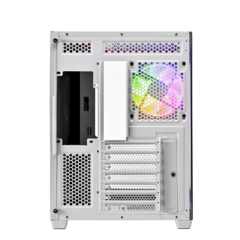 FSP M580-WA/Midi Tower/Transpar./Biela