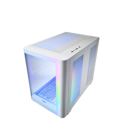 FSP M580-WA/Midi Tower/Transpar./Biela