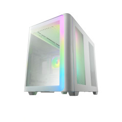 FSP M580-WA/Midi Tower/Transpar./Biela