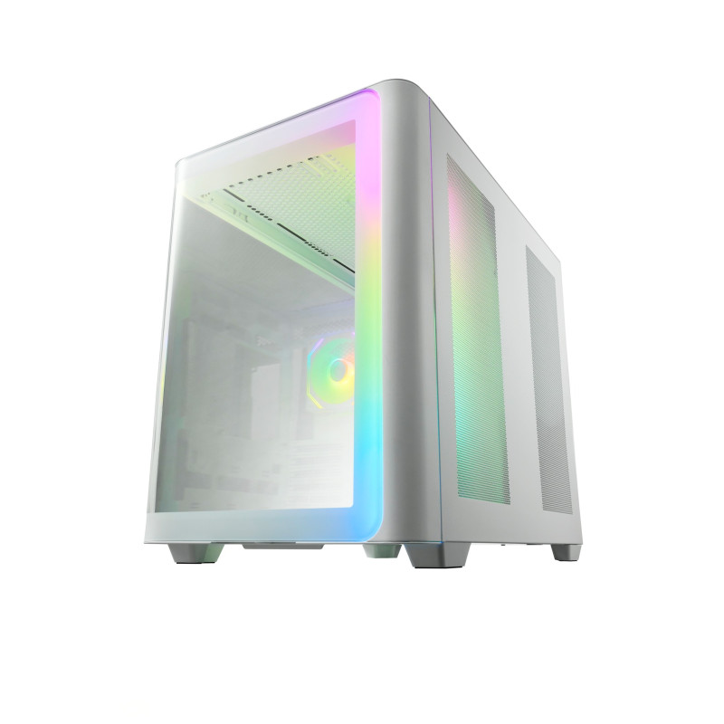 FSP M580-WA/Midi Tower/Transpar./Biela