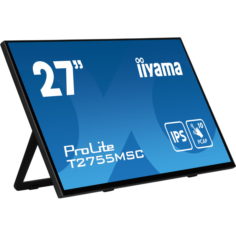 27'' iiyama T2755MSC-B1: IPS, FHD, PCAP, Webcam