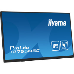 27'' iiyama T2755MSC-B1: IPS, FHD, PCAP, Webcam