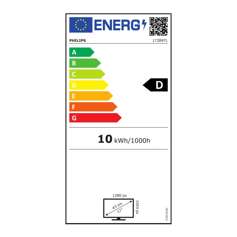 17'' LED Philips 172B9TL