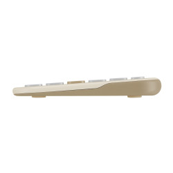 ASUS Marshmallow Keyboard KW100/Bezdrôtová Bluetooth/ CZ- SK layout/Béžová