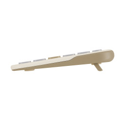 ASUS Marshmallow Keyboard KW100/Bezdrôtová Bluetooth/ CZ- SK layout/Béžová