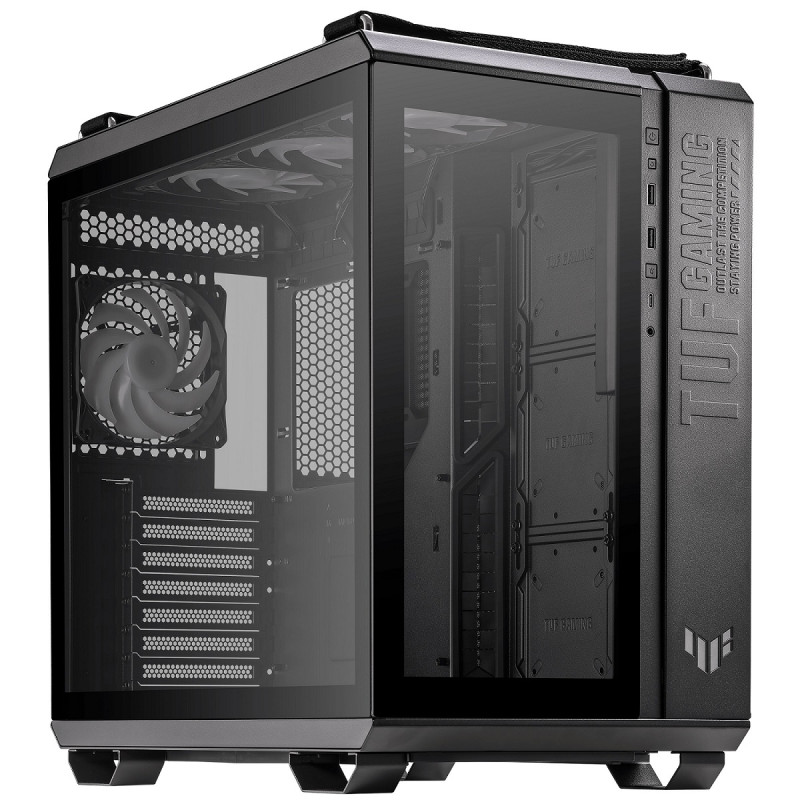 ASUS TUF Gaming GT502 PLUS/Midi Tower/Transpar./Čierna