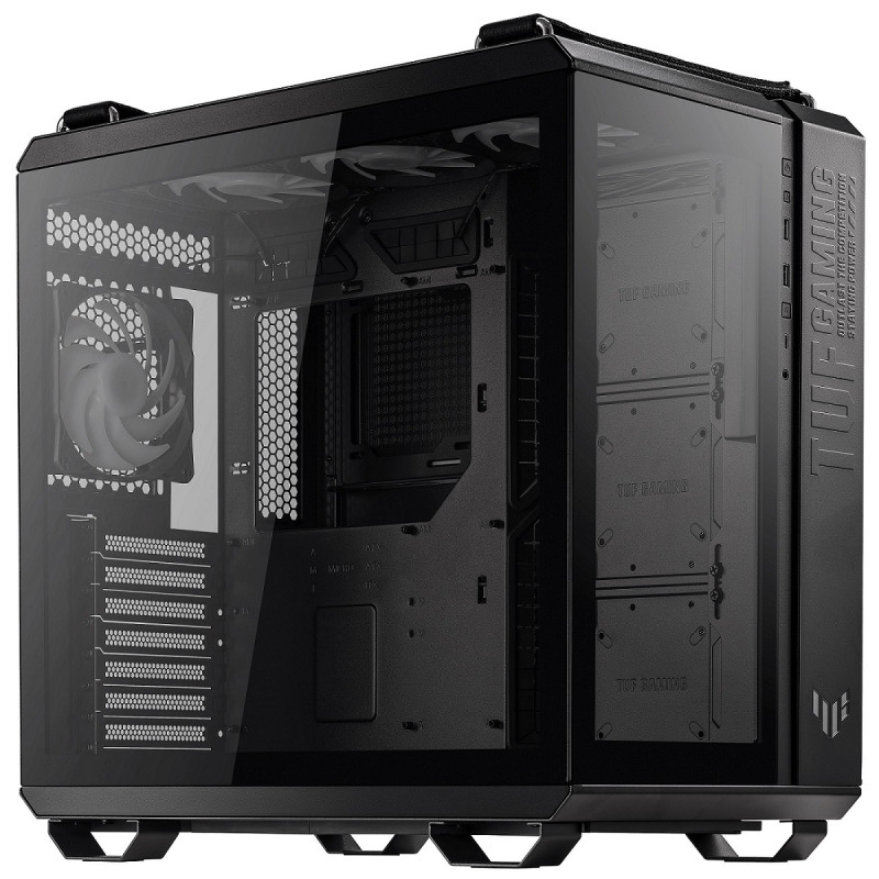 ASUS TUF Gaming GT502 PLUS/Midi Tower/Transpar./Čierna