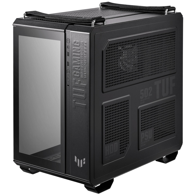 ASUS TUF Gaming GT502 PLUS/Midi Tower/Transpar./Čierna