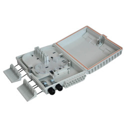 OEM - FTTH Box veľký, 16xSC, LC, E2000, plast