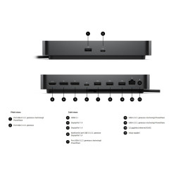 Dell dokovacia stanica WD25 100W Power delivery USB-C