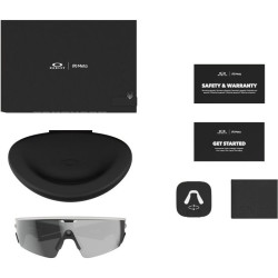 GOOGLE - Meta Oakley Vanguard prizm black lenses, white frame