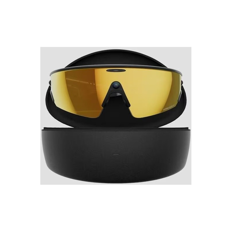 GOOGLE - Meta Oakley Vanguard prizm black lenses, white frame