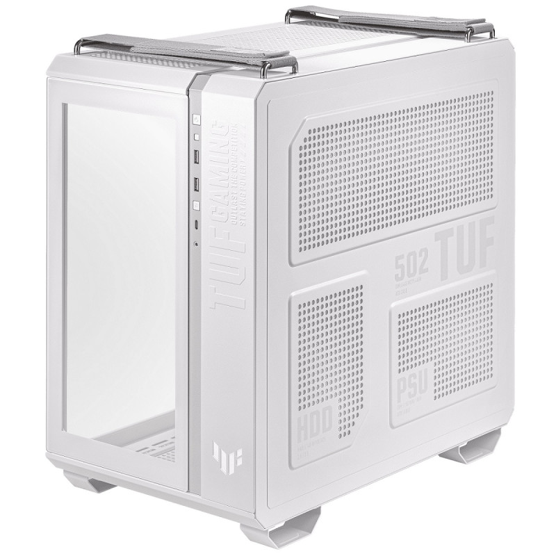 ASUS TUF Gaming GT502 PLUS/Midi Tower/Transpar./Biela