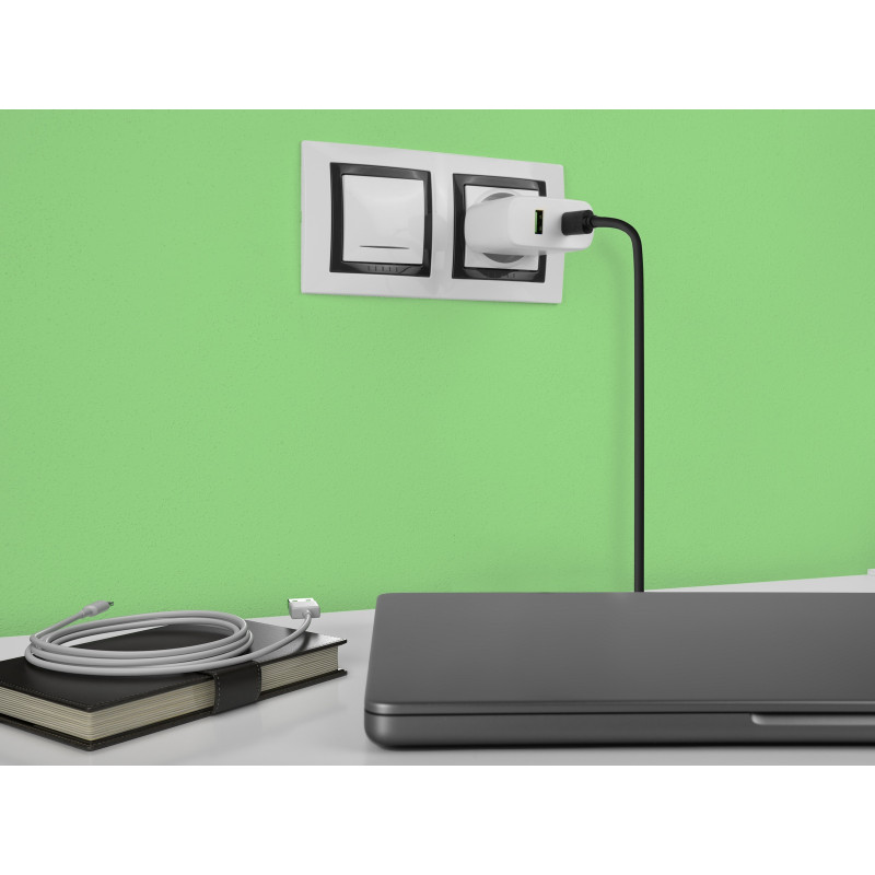 AVACOM HomePRO+ sieťová nabíjačka s Power Delivery 65W s výstupmi USB-C a USB-A