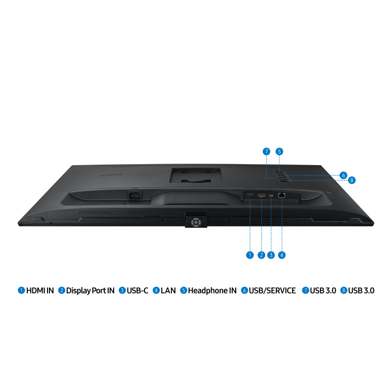 Samsung ViewFinity/S80PB/32''/IPS/4K UHD/60Hz/5ms/Black/3R