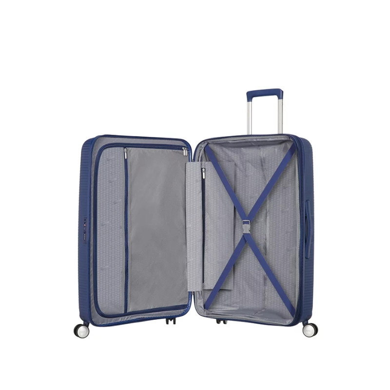 American Tourister Soundbox Spinner Exp. 77 Navy