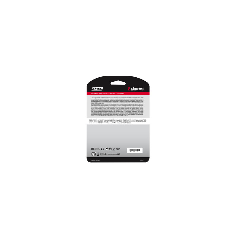 Kingston A400/480GB/SSD/2.5''/SATA/3R