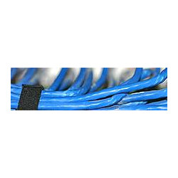 Oboustranný suchý zips Solarix, šírka 10mm, 25m, čierny
