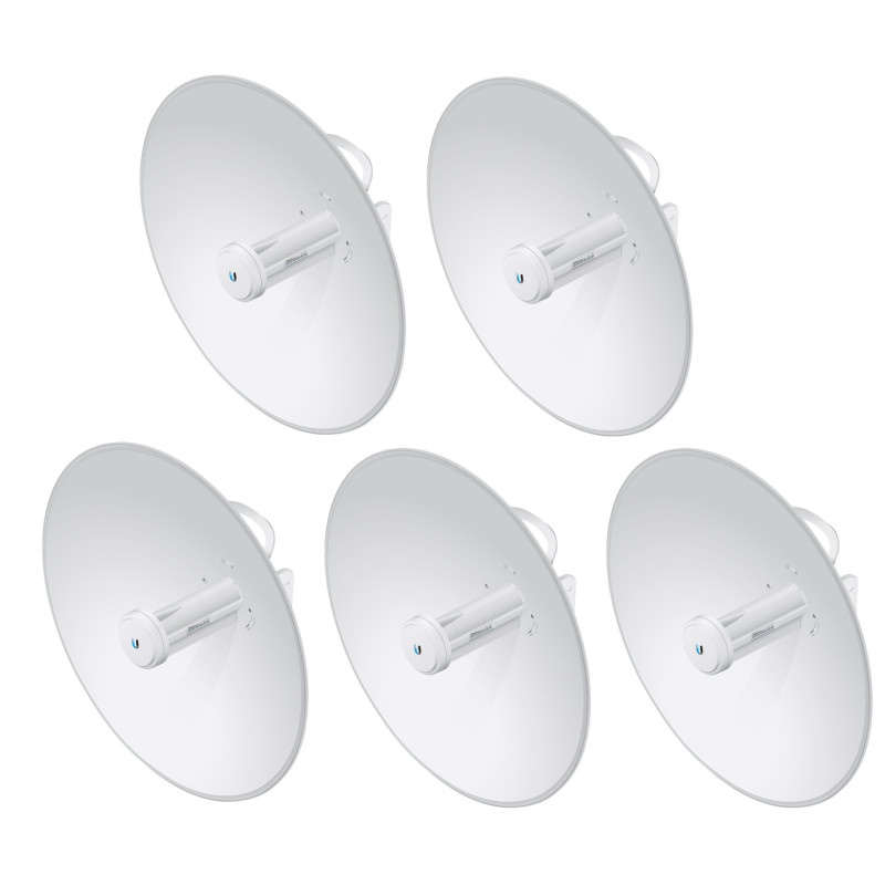 Ubiquiti PowerBeam 5AC-Gen2, vonkajšie, 5GHz AC, 2x25dBi, 5-pack