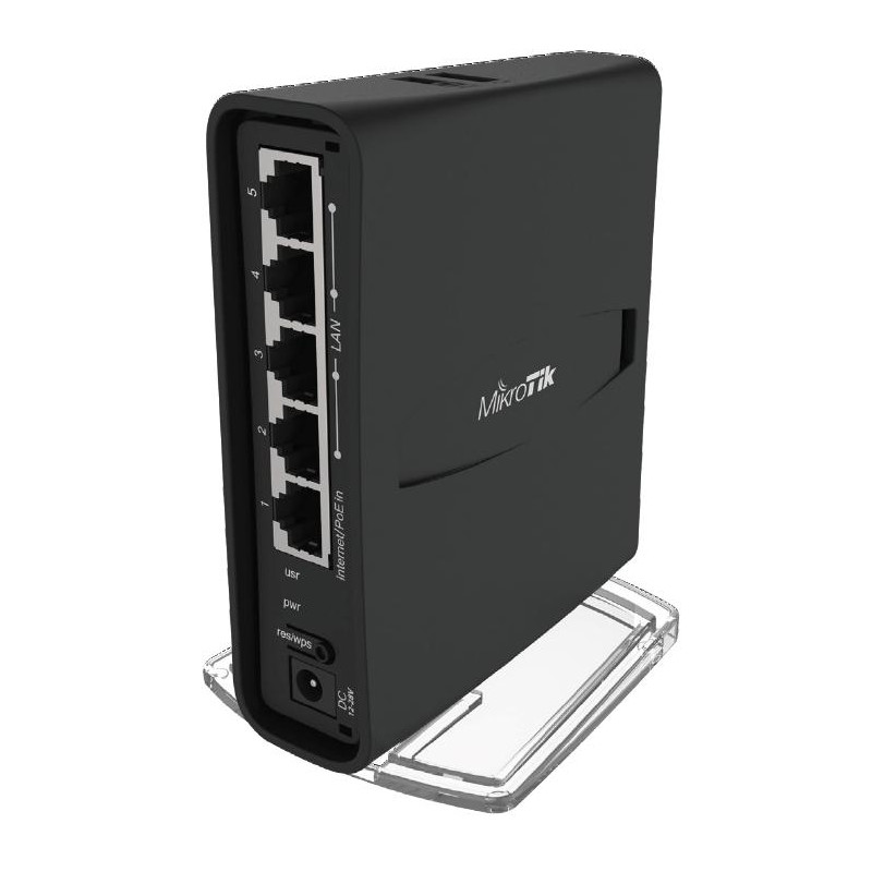 MikroTik RBD52G-5HacD2HnD-TC Duálny 2,4/5GHz router hAP ac2 TowerCase