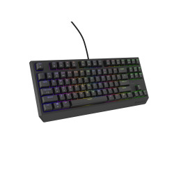 Genesis herná klávesnica THOR 230/TKL/RGB/Outemu Red/Drôtová USB/US layout/Čierna