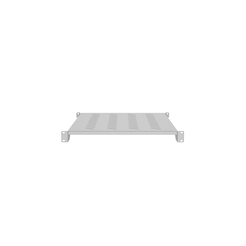 LANBERG POLICE PRO 19'' SKRINE 1000MM ŠEDÁ (1U/483X700MM NOSNOSŤ DO 25KG, 4BODOVÁ MONTÁŽ)