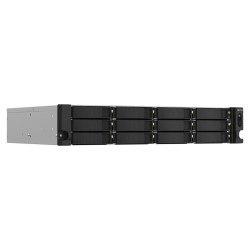 QNAP TS-1264U-RP-8G (4core 2,9 GHz, 8 GB RAM, 12x SATA, 2x 2,5GbE, 1x PCIe, 1x HDMI, 4x USB, 2x zdroj)