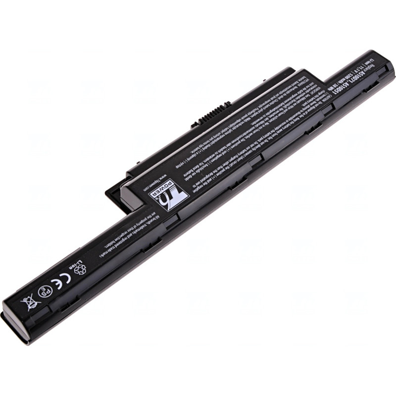 Batérie T6 Power pre Acer Aspire 4741, 5551, 5741, 5751, TravelMate 4750, 5740, 5200mAh, 58Wh, 6cell