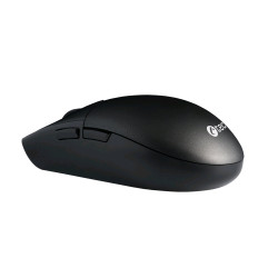 C-TECH WLM-06S-B/Kancelárska/Optická/Pre pravákov/1 600 DPI/Bezdrôtová USB/Čierna