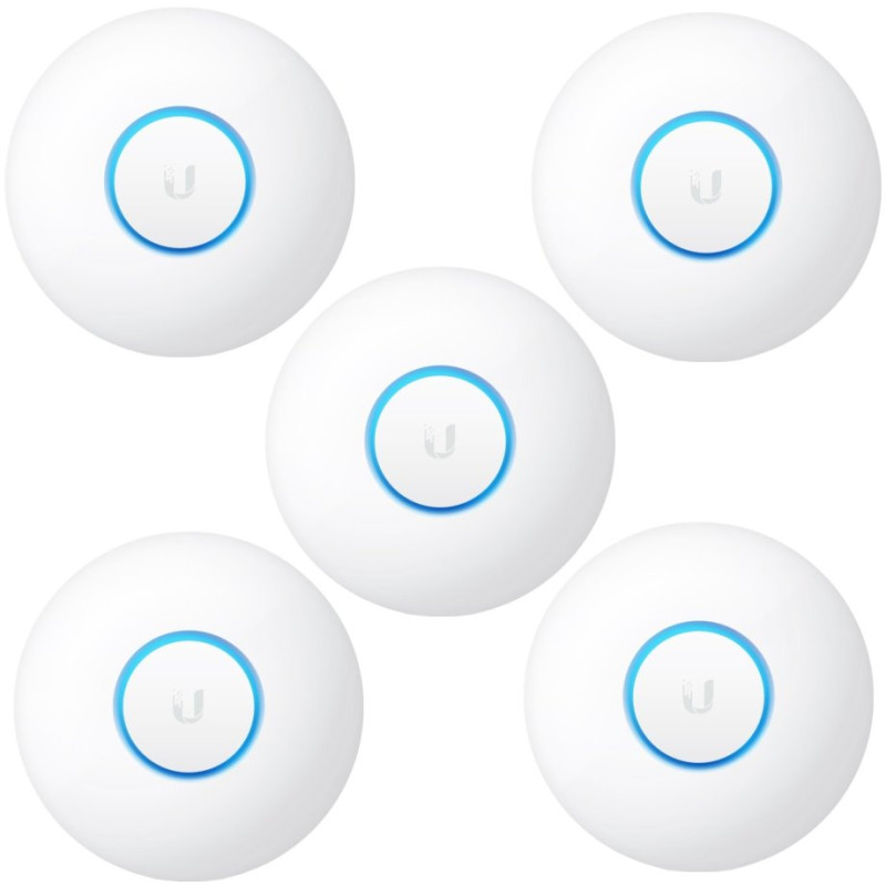 Ubiquiti UAP-nanoHD-5 - Compact UniFi Wave2 AC AP, bez PoE adaptéra, 5-pack